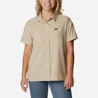 Áo Sơ Mi Tay Ngắn Nữ Columbia Silver Ridge Utility™ Ss - Be