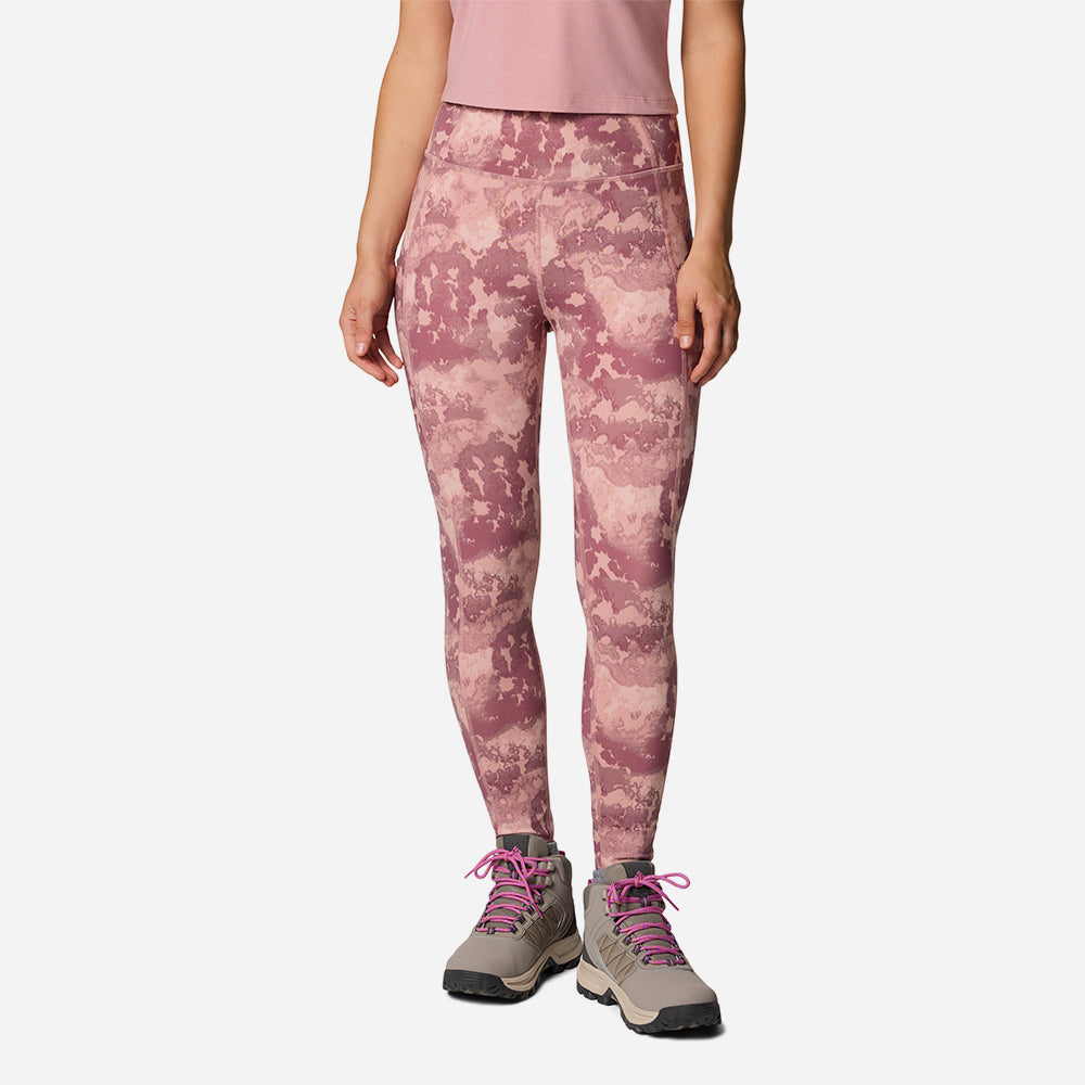 Quần Bó Thể Thao Nữ Columbia Boundless Trek™ Legging - Hồng - Supersports Vietnam