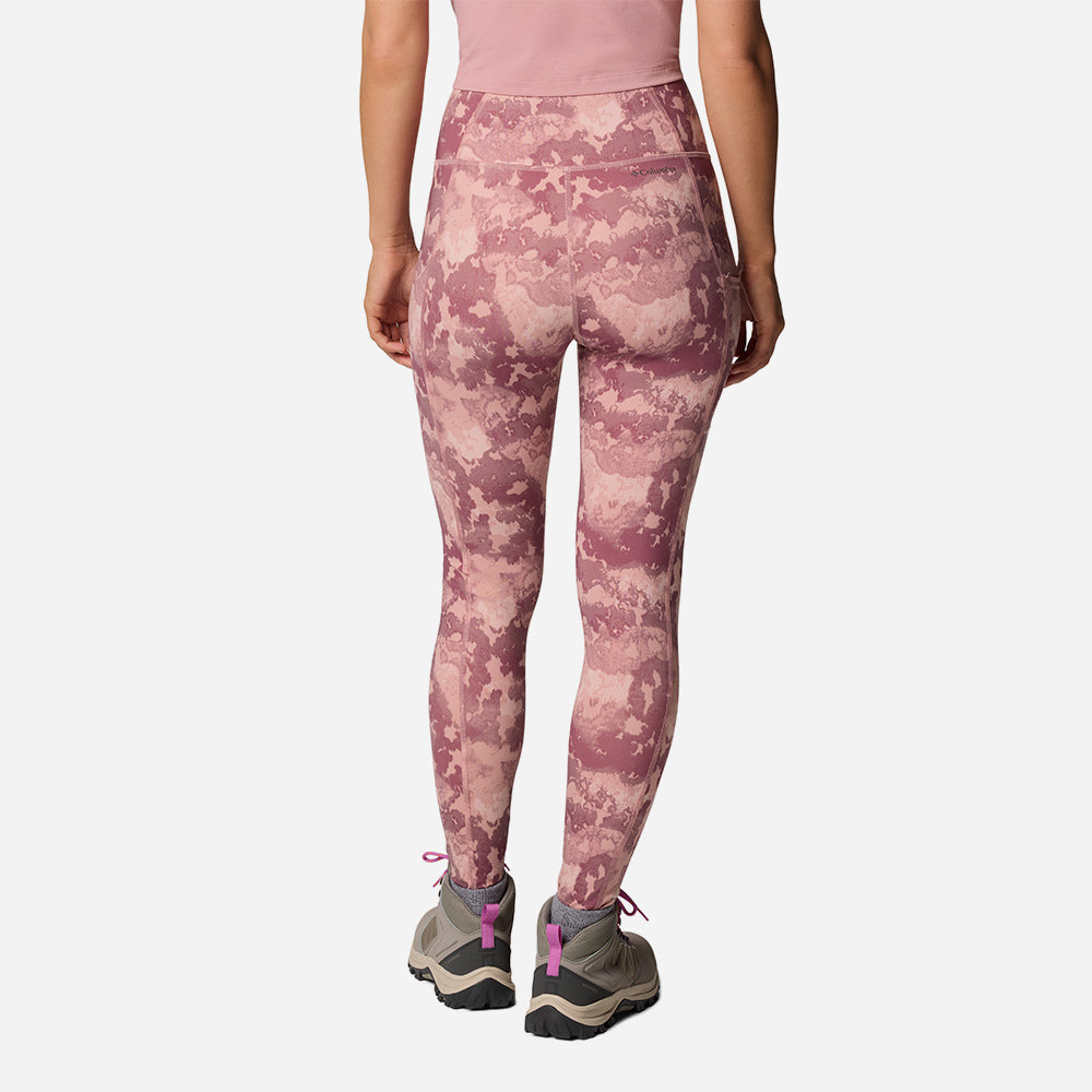 Quần Bó Thể Thao Nữ Columbia Boundless Trek™ Legging - Hồng - Supersports Vietnam