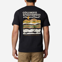 Áo Thun Nam Columbia Explorers Canyon™ Back Short Sleeve - Đen - Supersports Vietnam