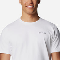 Áo Thun Nam Columbia Explorers Canyon™ Back Short Sleeve - Trắng - Supersports Vietnam
