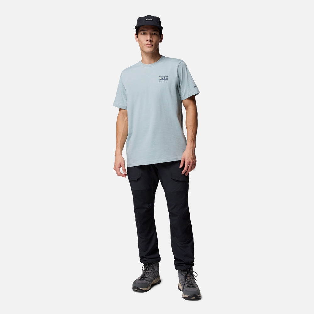 Áo Thun Tay Ngắn Nam Columbia Explorers Canyon™ Back - Xanh Dương - Supersports Vietnam