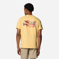 Áo Thun Tay Ngắn Nam Columbia Explorers Canyon™ Back Short Sleeve - Vàng - Supersports Vietnam
