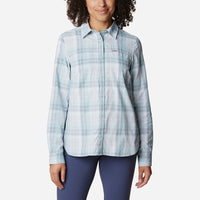 Áo Sơ Mi Tay Dài Nữ Columbia Silver Ridge™ 3.0 - Xanh Dương