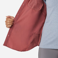 Áo Sơ Mi Dài Tay Nữ Columbia Silver Ridge™ 3.0 - Đỏ - Supersports Vietnam