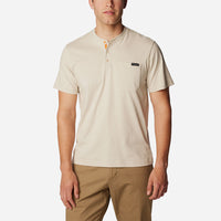 Men's Columbia Landroamer™ Short Sleeve Henley T-Shirt - Beige