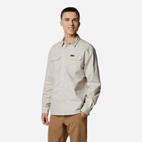 Men's Columbia Landroamer™ Lined Long Sleeve Shirt - Gray