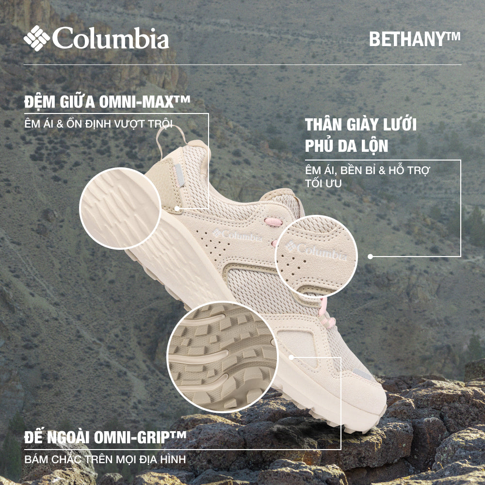 Giày Thể Thao Đa Năng Nữ Columbia Bethany™ - Xám - Supersports Vietnam