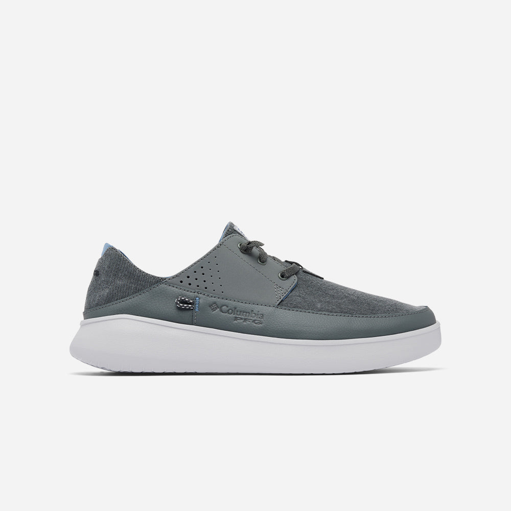 Giày Thể Thao Đa Năng Nam Columbia Boatside™ Relaxed Pfg Wide - Xám - Supersports Vietnam