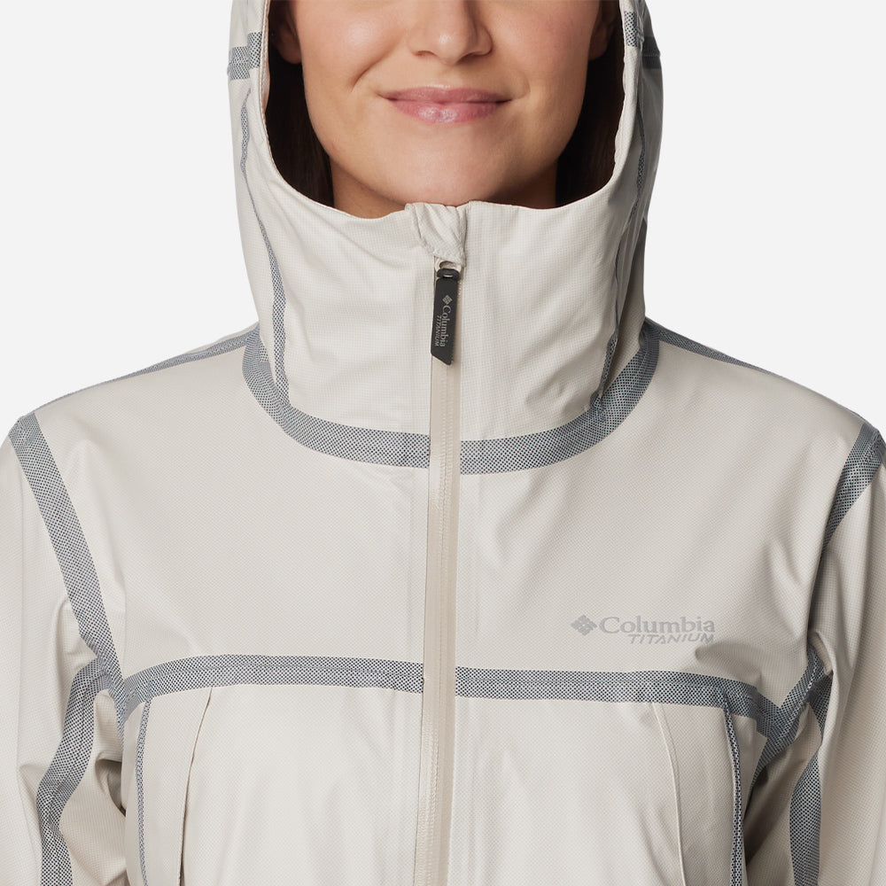 Áo Khoác Nữ Columbia OutDry Extreme™ Wyldwood™ Shell - Be - Supersports Vietnam