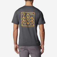 Áo Thun Tay Ngắn Nam Columbia Kwick Hike™ Back Graphic - Xám - Supersports Vietnam