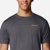Áo Thun Tay Ngắn Nam Columbia Kwick Hike™ Back Graphic - Xám - Supersports Vietnam