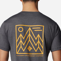 Áo Thun Tay Ngắn Nam Columbia Kwick Hike™ Back Graphic - Xám - Supersports Vietnam