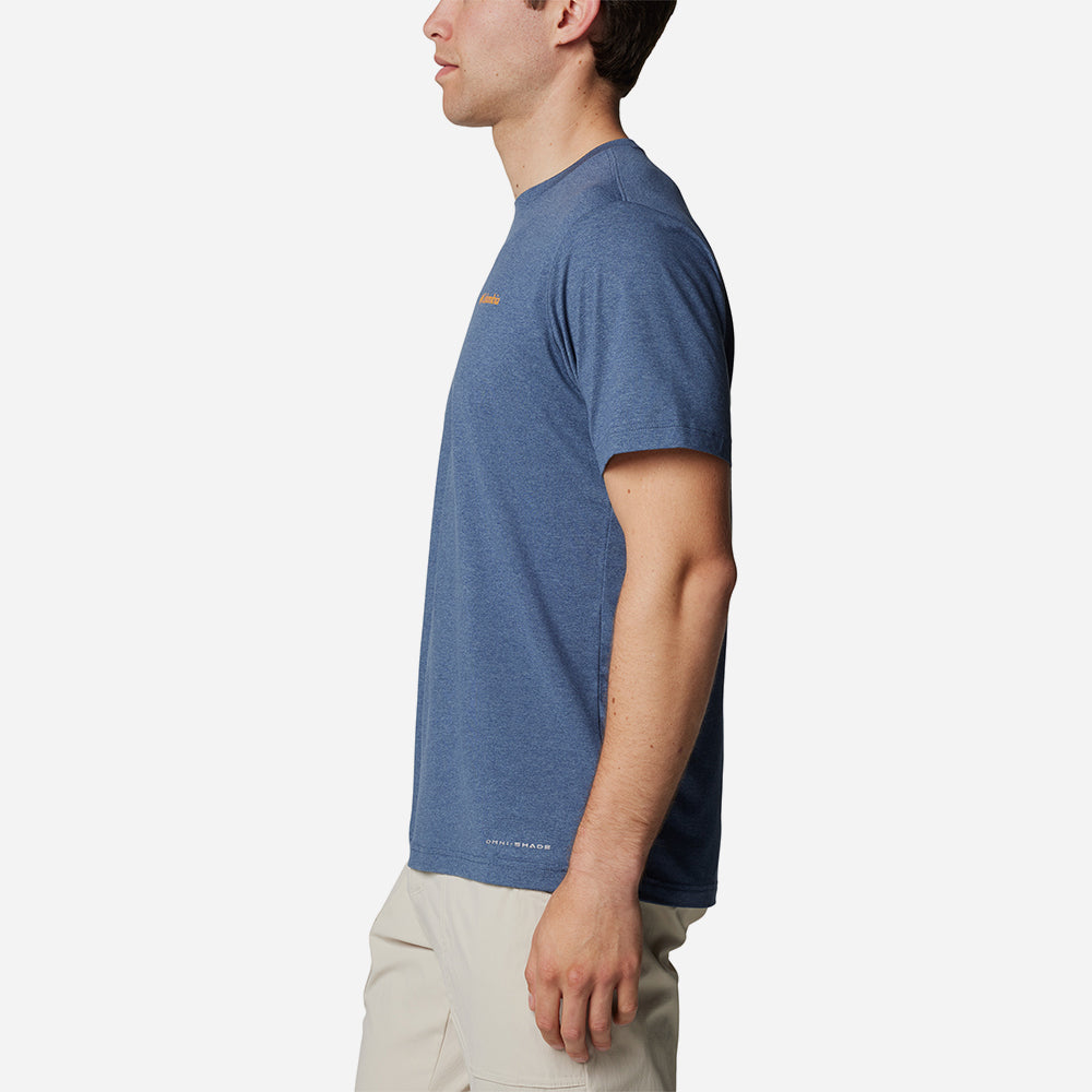Áo Thun Tay Ngắn Nam Columbia Kwick Hike™ Back Graphic - Xanh Dương - Supersports Vietnam