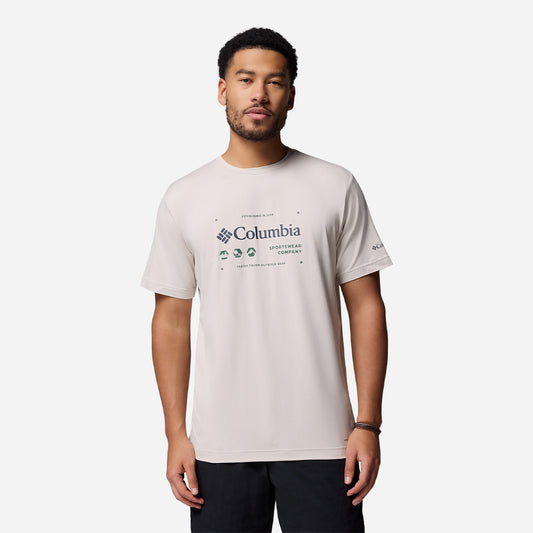 Áo Thun Nam Columbia Kwick Hike™ Graphic Short Sleeve - Be - Supersports Vietnam