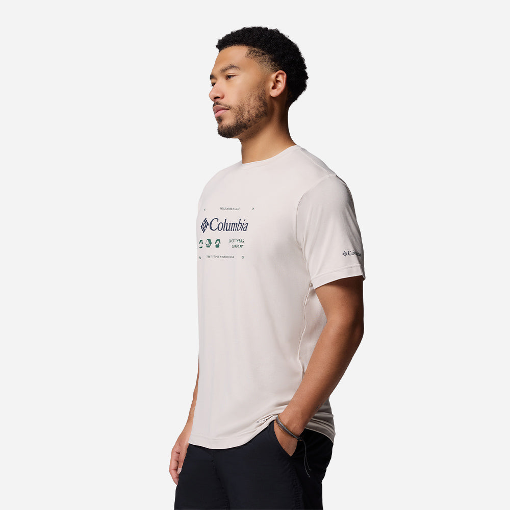 Áo Thun Nam Columbia Kwick Hike™ Graphic Short Sleeve - Be - Supersports Vietnam