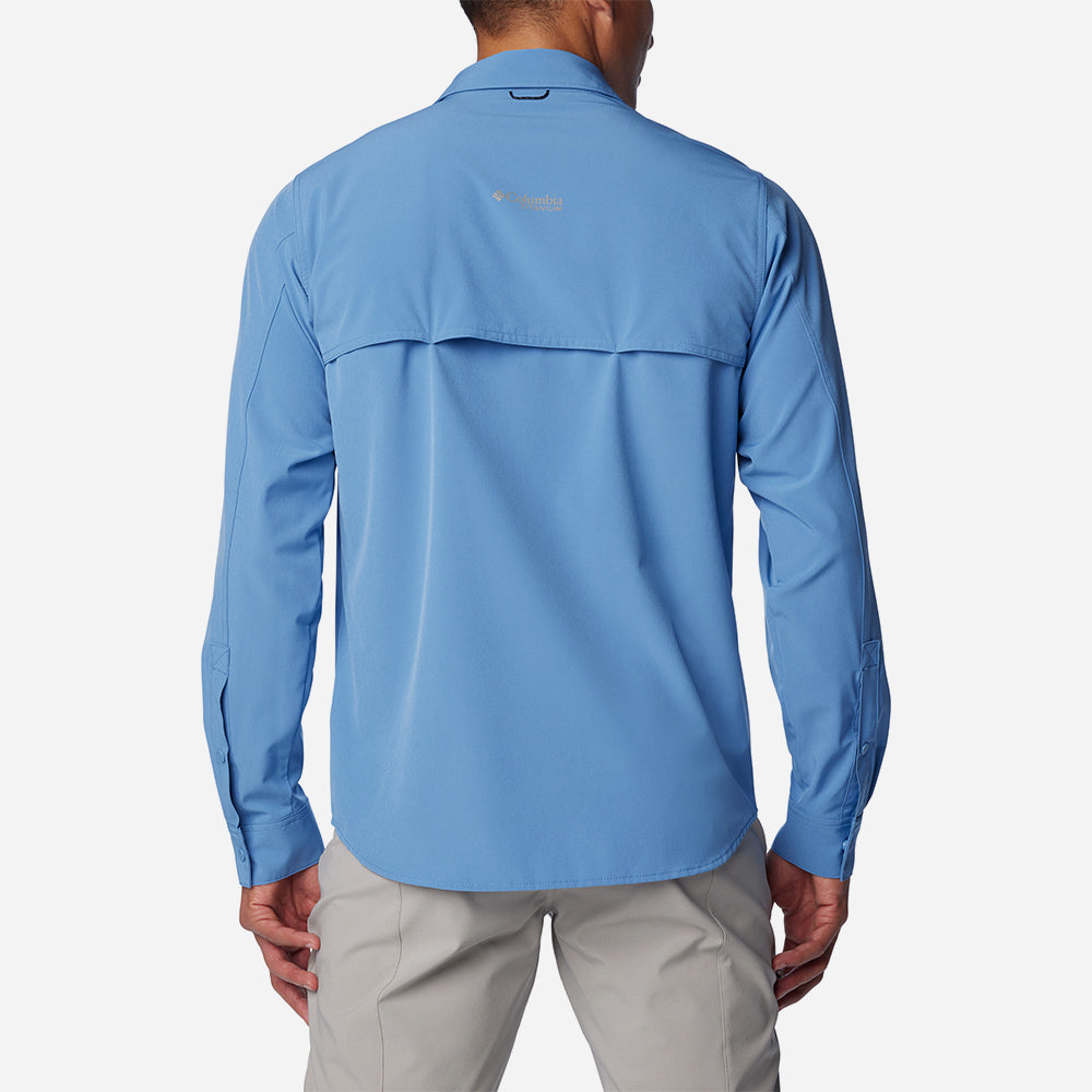 Áo Sơ Mi Dài Tay Nam Columbia Summit Valley™ Woven Long Sleeve - Xanh Dương - Supersports Vietnam