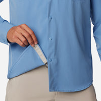 Áo Sơ Mi Dài Tay Nam Columbia Summit Valley™ Woven Long Sleeve - Xanh Dương - Supersports Vietnam