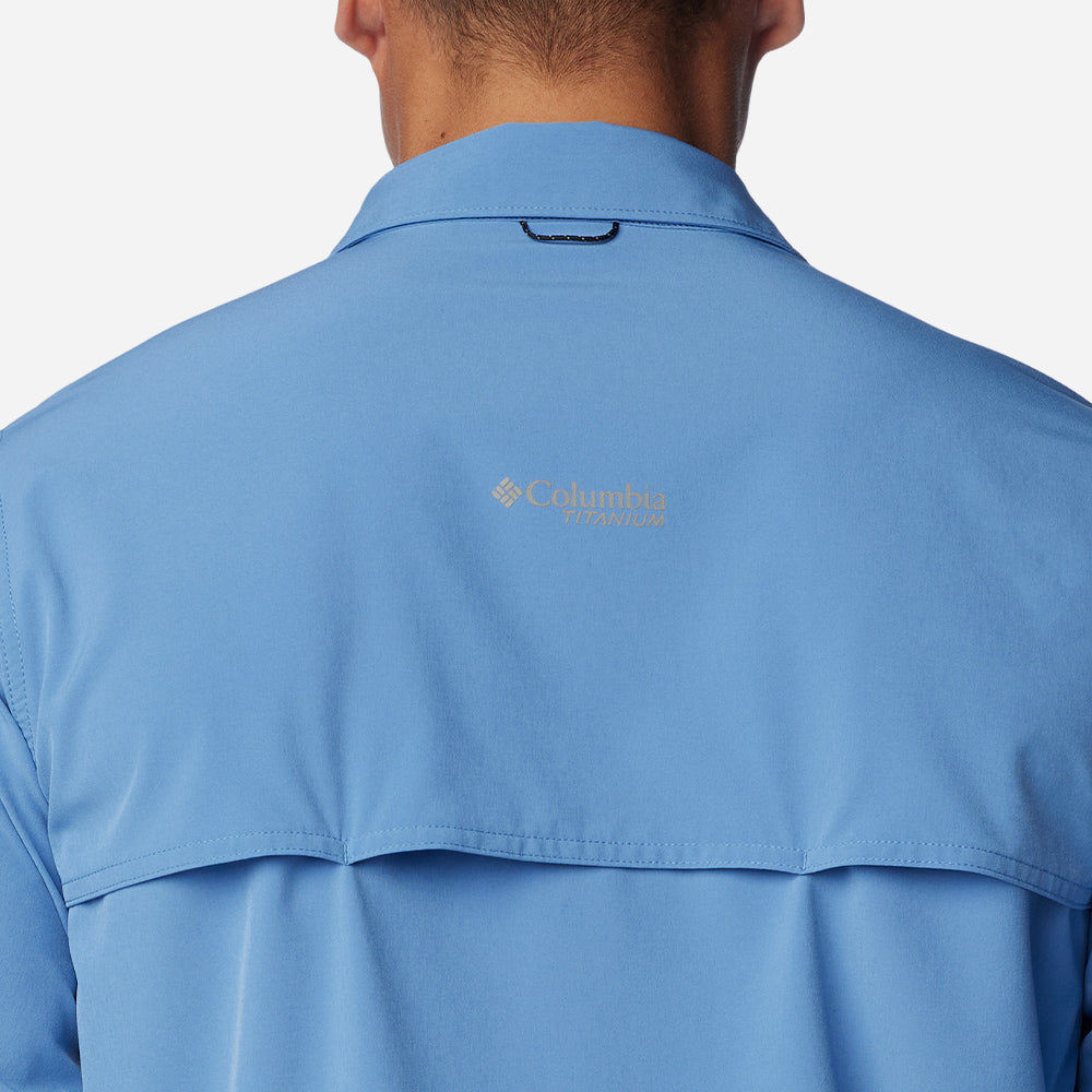 Áo Sơ Mi Dài Tay Nam Columbia Summit Valley™ Woven Long Sleeve - Xanh Dương - Supersports Vietnam