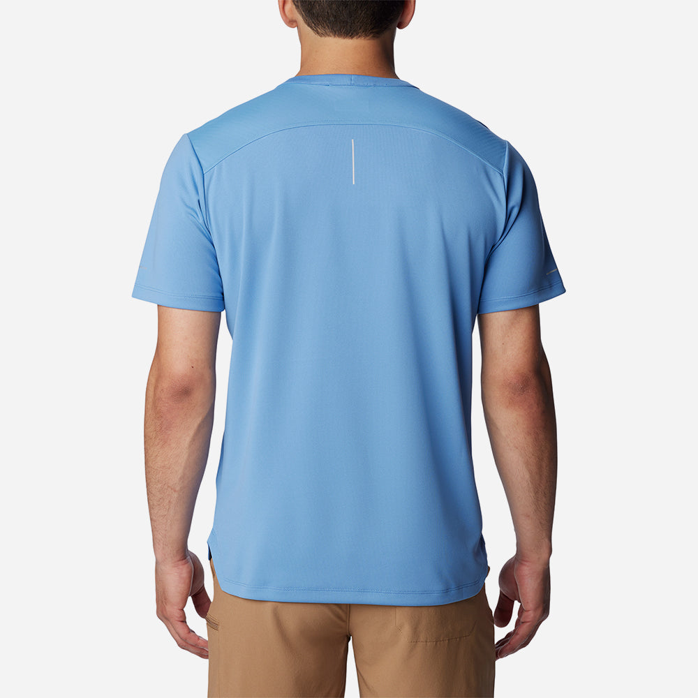 Áo Thun Nam Columbia Black Mesa™ Crew - Xanh Dương - Supersports Vietnam