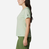 Áo Thun Tay Ngắn Nữ Columbia Cirque River™ - Xanh Lá - Supersports Vietnam