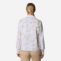 Áo Sơ Mi Dài Tay Nữ Columbia Summit Valley™ Woven Long Sleeve - Trắng - Supersports Vietnam