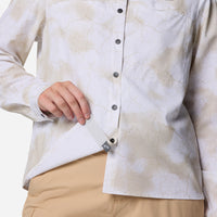 Áo Sơ Mi Dài Tay Nữ Columbia Summit Valley™ Woven Long Sleeve - Trắng - Supersports Vietnam