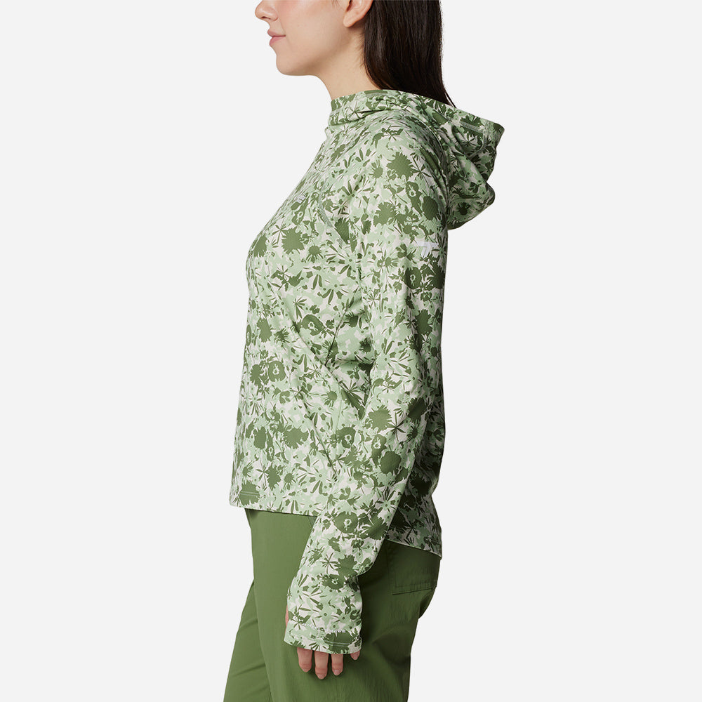 Áo Hoodie Nữ Columbia Summit Valley™ - Xanh Lá - Supersports Vietnam
