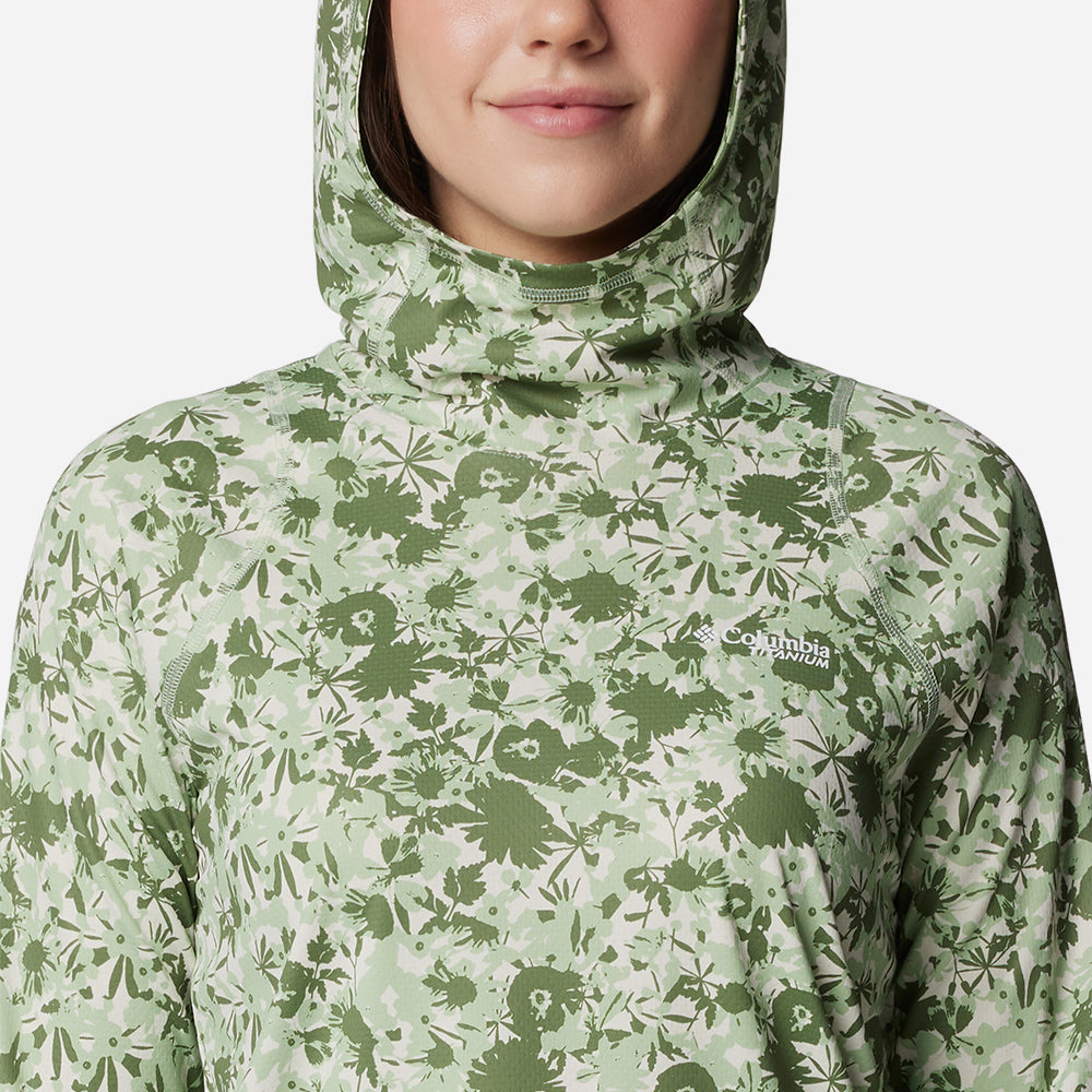 Áo Hoodie Nữ Columbia Summit Valley™ - Xanh Lá - Supersports Vietnam