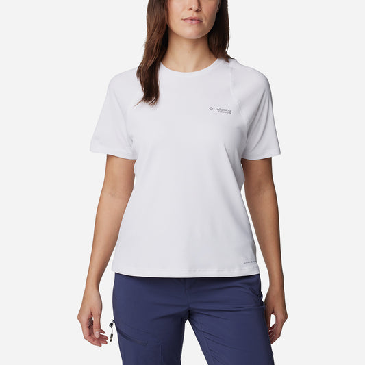Áo Thun Tay Ngắn Nữ Columbia Summit Valley™ - Trắng - Supersports Vietnam