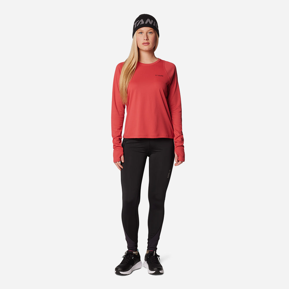 Áo Tay Dài Nữ Columbia Summit Valley™ -  Đỏ - Supersports Vietnam