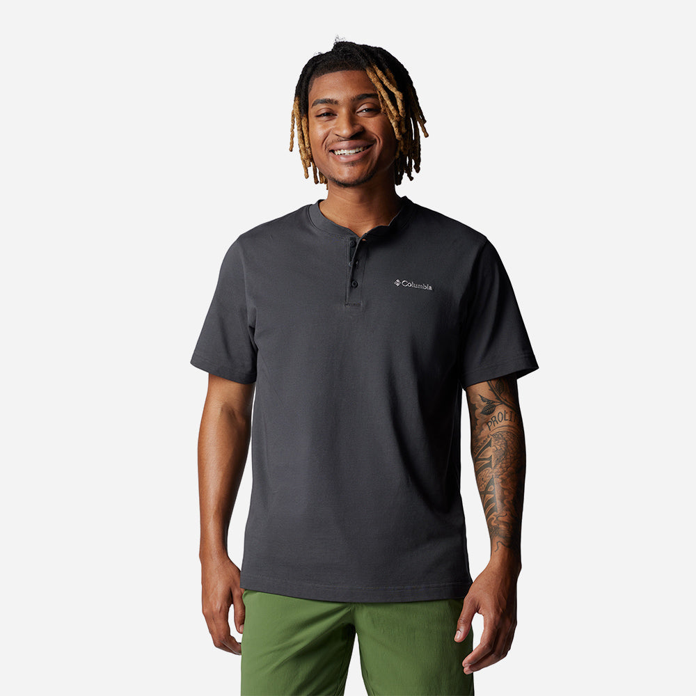 Áo Thun Nam Columbia Landroamer™ Ss Henley II - Xám - Supersports Vietnam