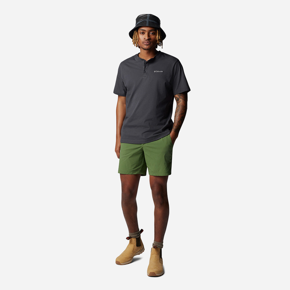 Áo Thun Nam Columbia Landroamer™ Ss Henley Ii - Xám - Supersports Vietnam