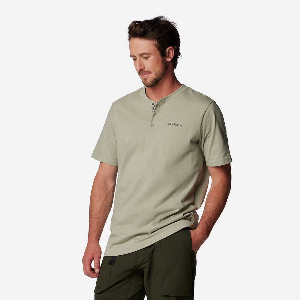 Áo Thun Nam Columbia Landroamer™ Ss Henley Ii - Xanh Mint
