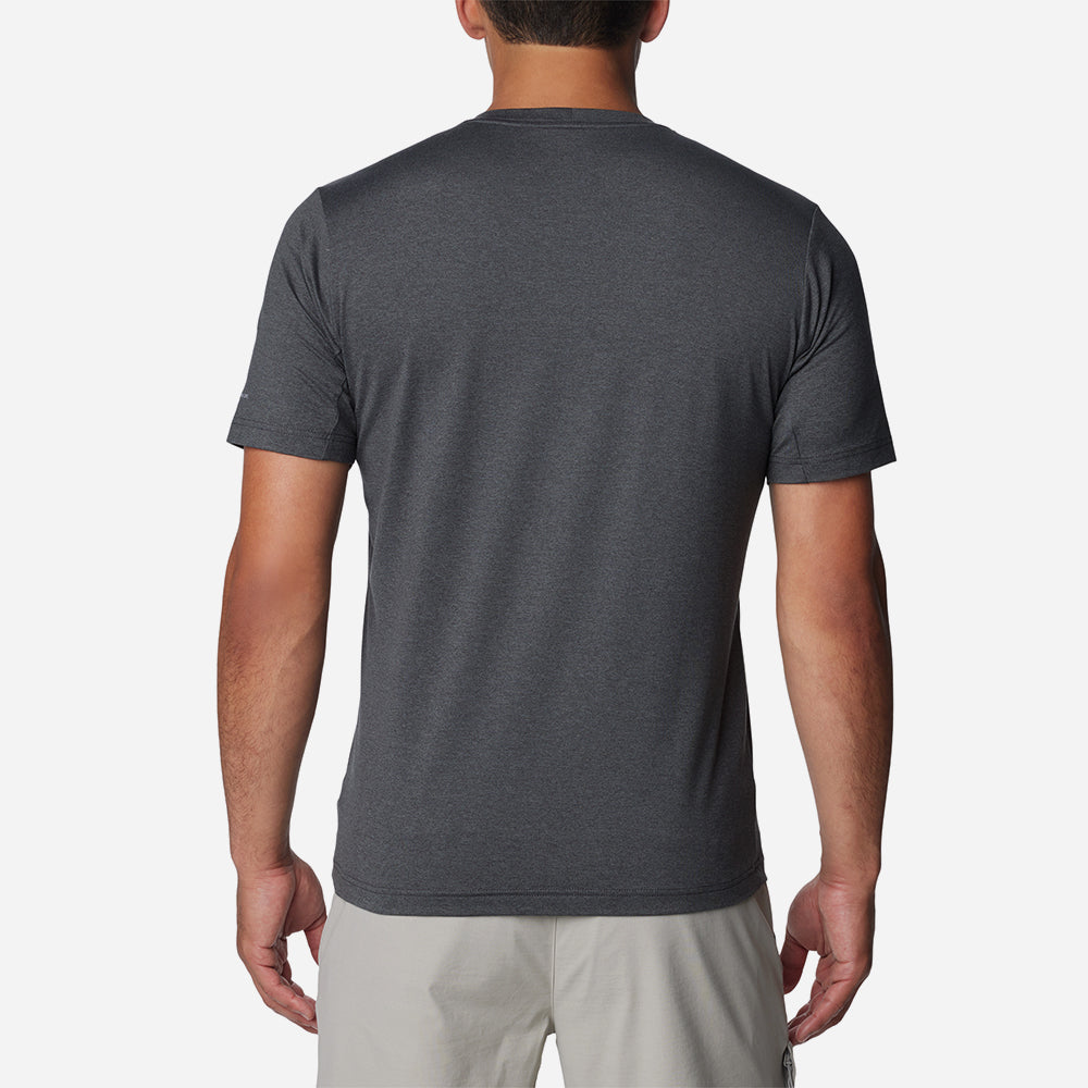 Áo Thun Tay Ngắn Nam Columbia Tech Trail™ Neck II - Xám - Supersports Vietnam