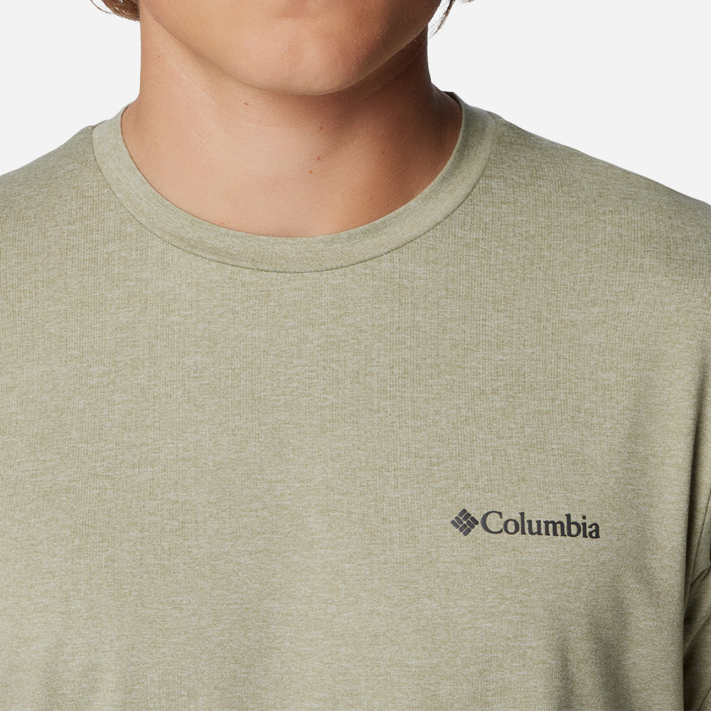 Áo Thun Tay Ngắn Nam Columbia Tech Trail™ Neck Ii - Be - Supersports Vietnam