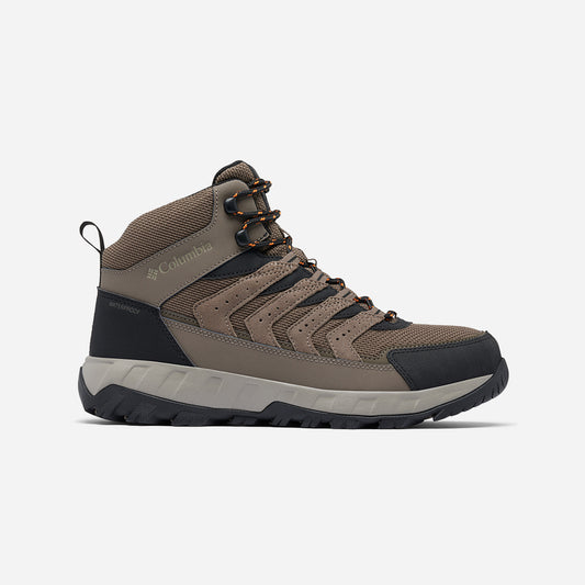 Giày Chạy Trail Nam Columbia Strata Trail™ Mid Waterproof - Nâu - Supersports Vietnam