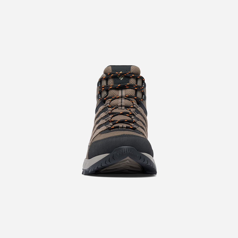 Giày Chạy Trail Nam Columbia Strata Trail™ Mid Waterproof - Nâu - Supersports Vietnam