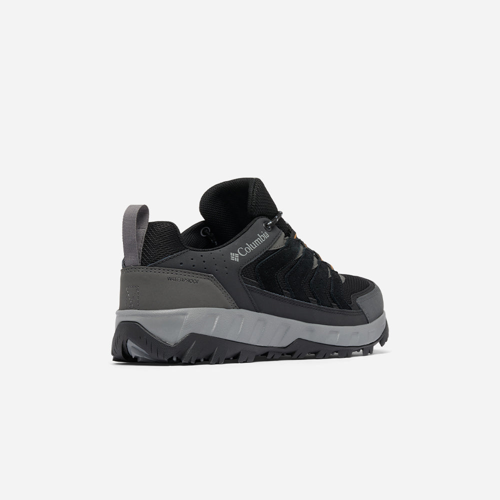 Giày Leo Núi Nam Columbia Strata Trail™ Low Waterproof - Đen - Supersports Vietnam