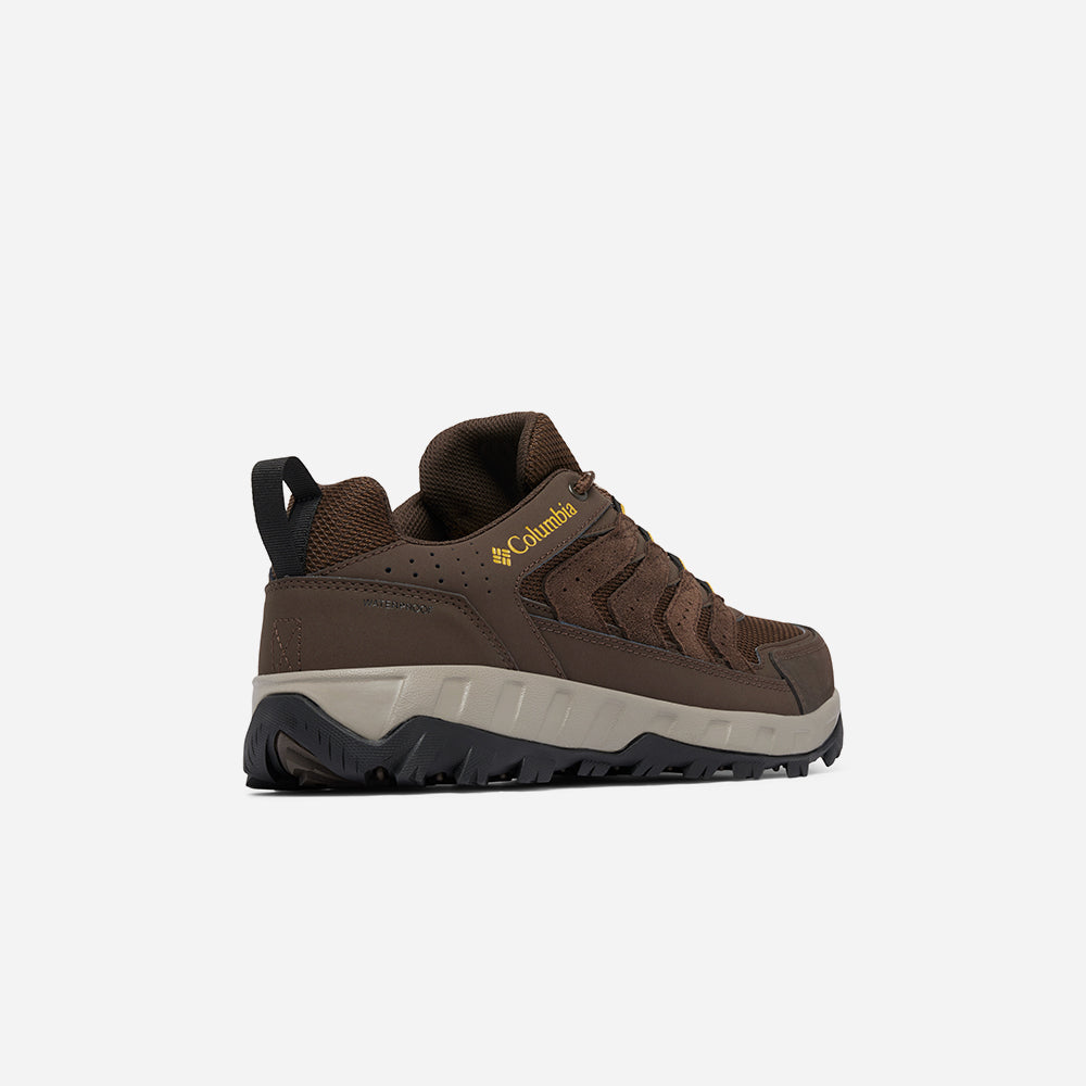Giày Leo Núi Nam Columbia Strata Trail™ Low Waterproof - Nâu - Supersports Vietnam