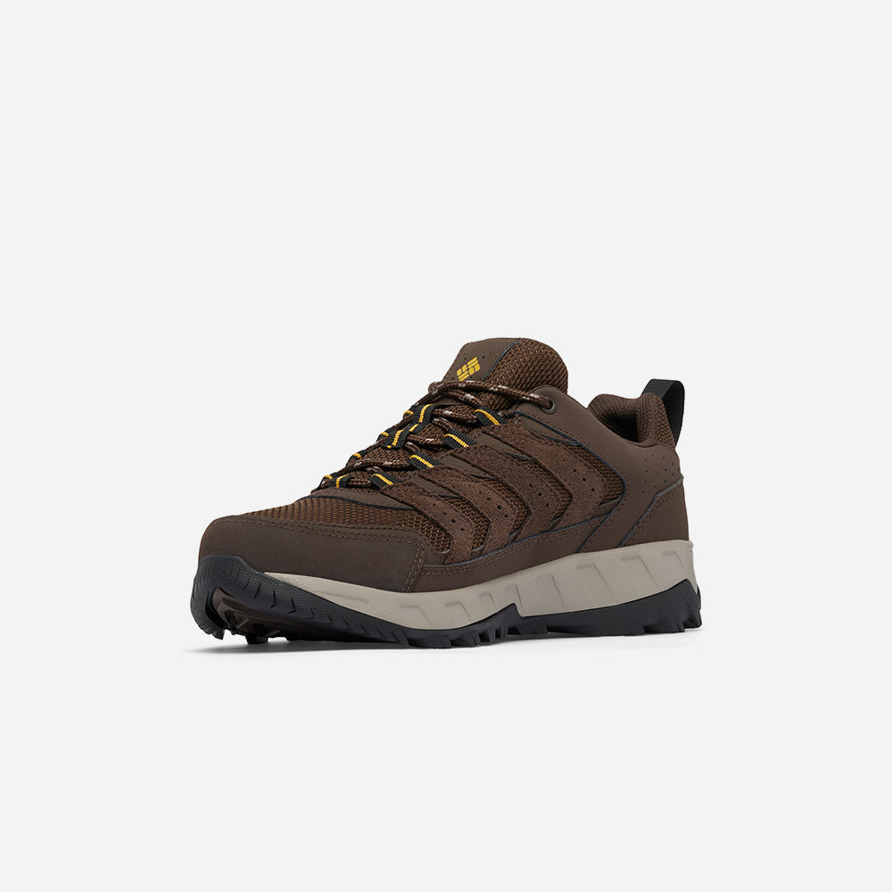 Giày Leo Núi Nam Columbia Strata Trail™ Low Waterproof - Nâu - Supersports Vietnam