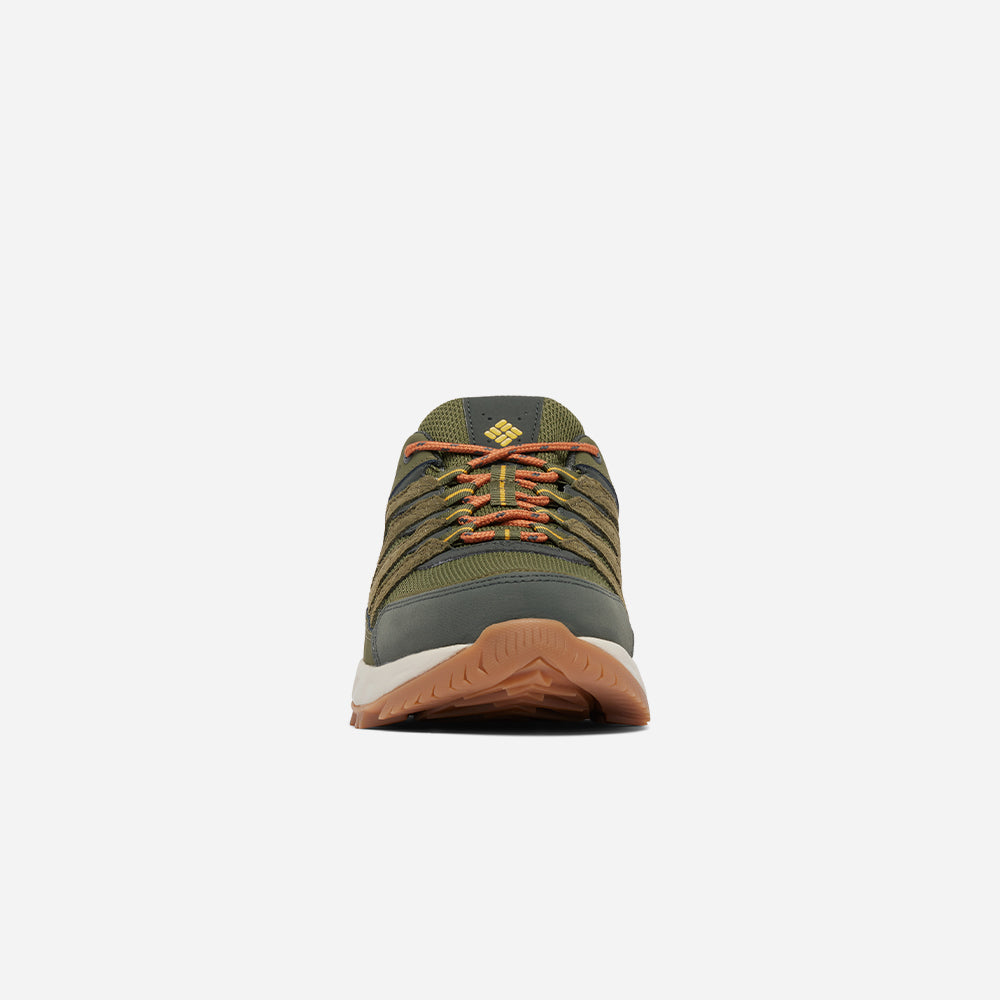 Giày Leo Núi Nam Columbia Strata Trail™ Low Waterproof - Xanh Quân Đội - Supersports Vietnam