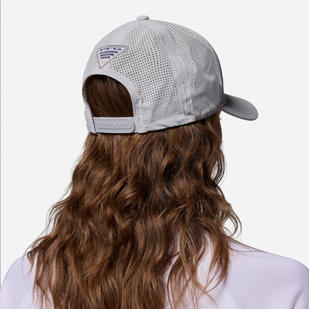 Mũ Lưỡi Trai Columbia Pfg Elite™ 3D Stretch Snap Back - Xám - Supersports Vietnam
