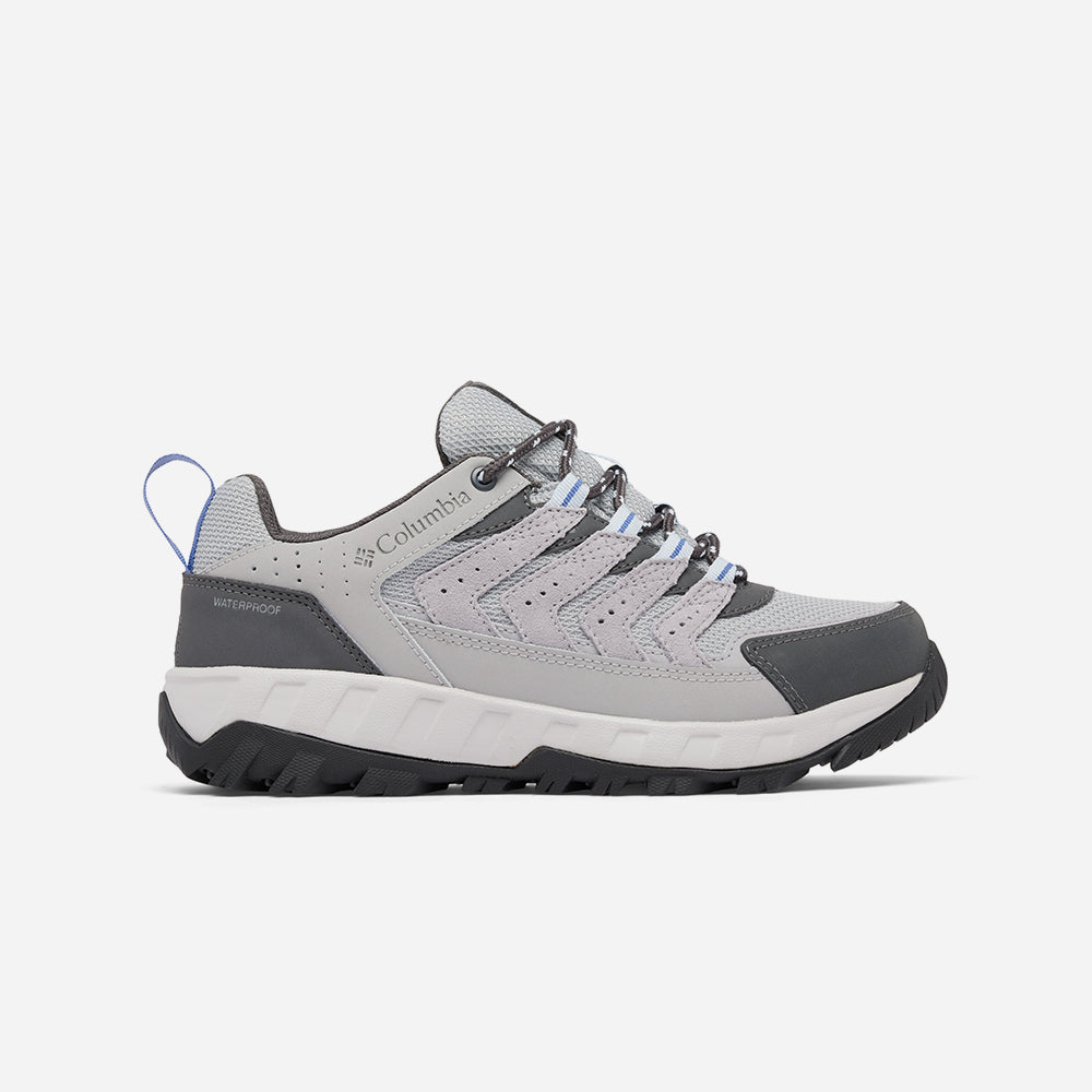 Giày Chạy Trail Nữ Columbia Strata Trail™ Low Waterproof - Xám - Supersports Vietnam