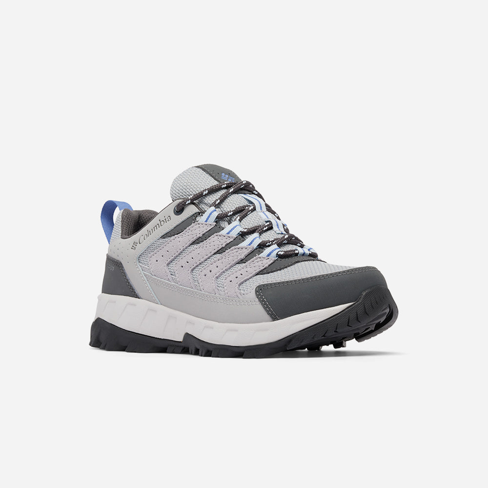 Giày Chạy Trail Nữ Columbia Strata Trail™ Low Waterproof - Xám - Supersports Vietnam