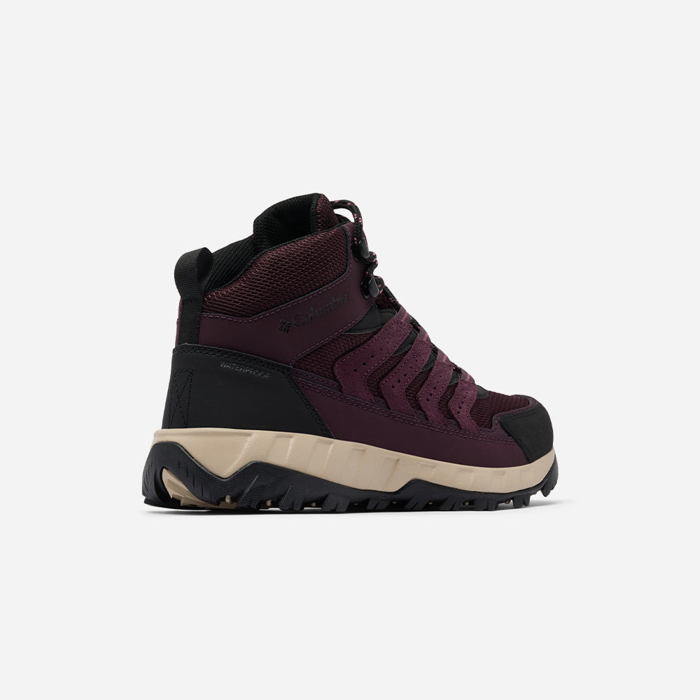 Giày Chạy Trail Nữ Columbia Strata Trail™ Mid Waterproof - Đỏ