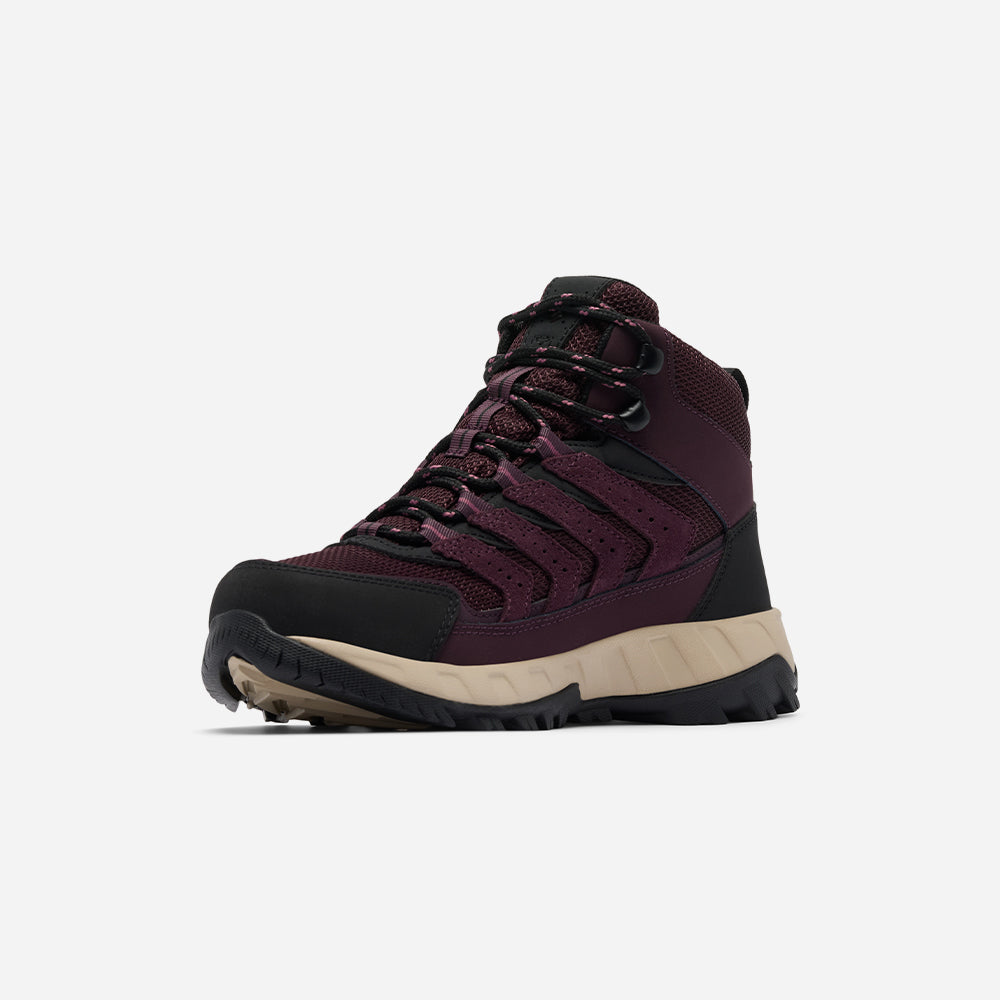 Giày Chạy Trail Nữ Columbia Strata Trail™ Mid Waterproof - Đỏ