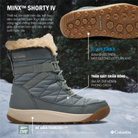 Giày Leo Núi Nữ Columbia Minx™ Shorty IV (Giày Đi Tuyết) - Xám