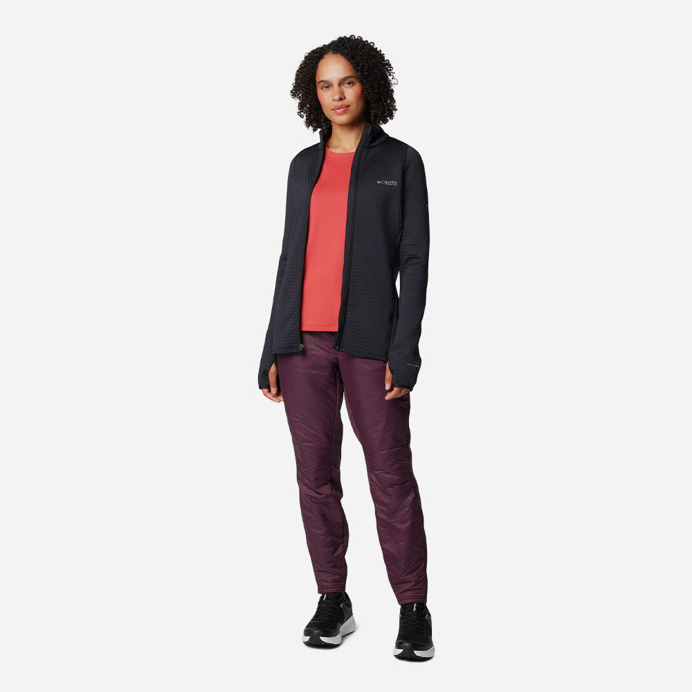 Áo Khoác Nữ Columbia Triple Canyon™ Grid Fleece Fz - Đen - Supersports Vietnam