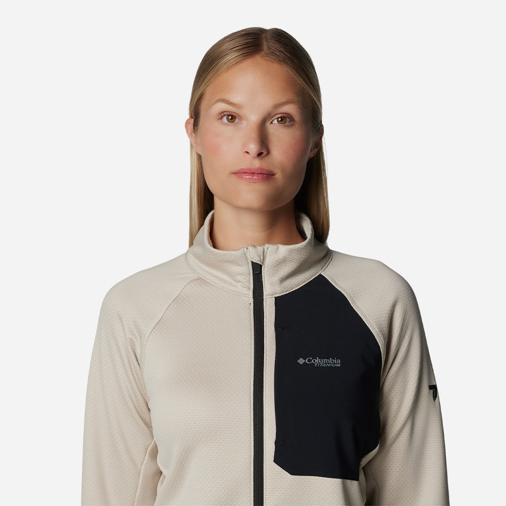 Áo Khoác Nữ Columbia Triple Canyon™ Grid Fleece Fz - Be - Supersports Vietnam